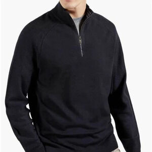 Ted Baker Lostit Black Quarter Zip Sweater